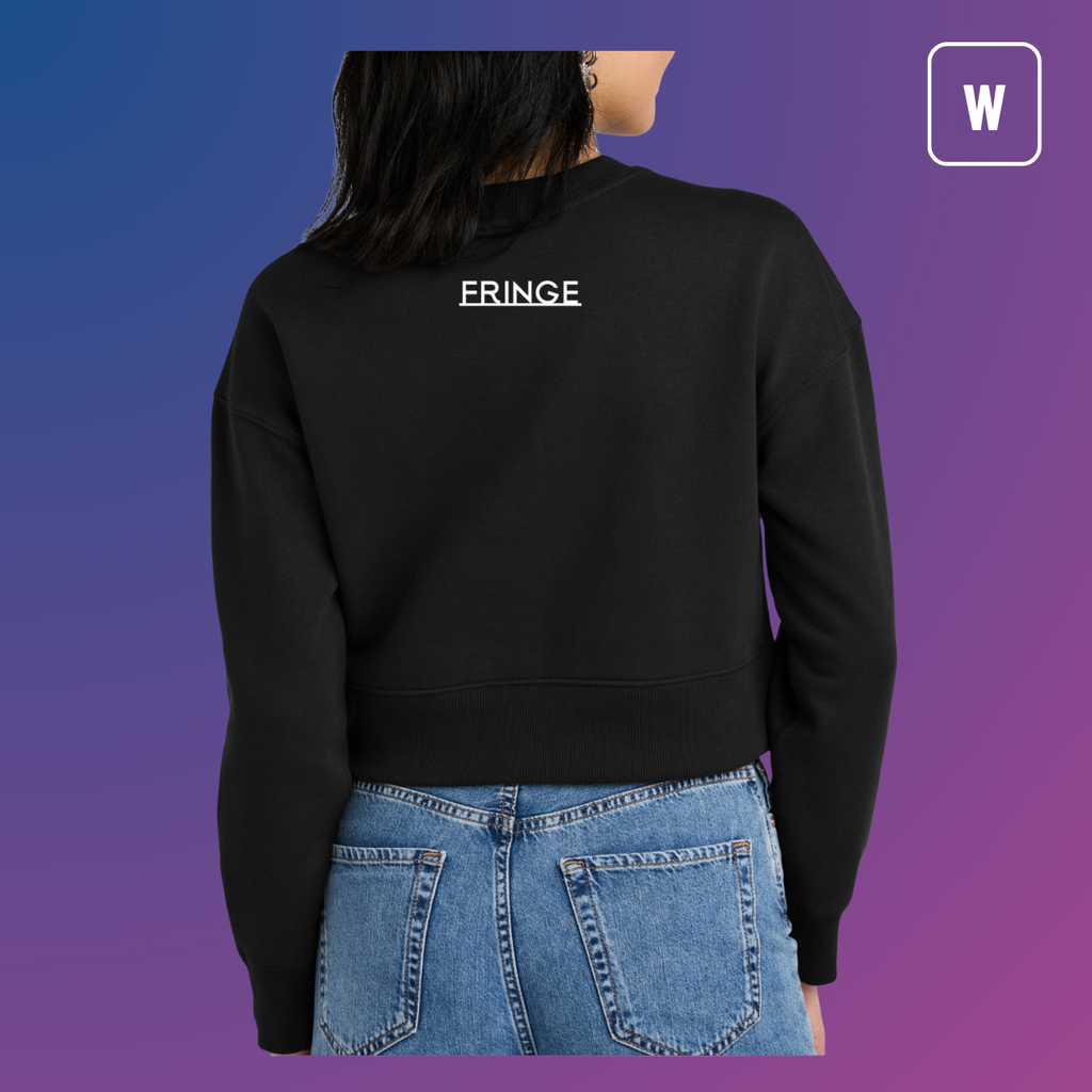 Women’s Fleece Cropped Crewneck Sweatshirt